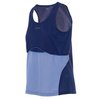 Overlapping material panels provide the singlet with a unique look. Duo.  Tech provides the warmth d