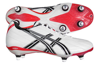 Asics Football Boots  Lethal DS SG Football Boots Pearl White
