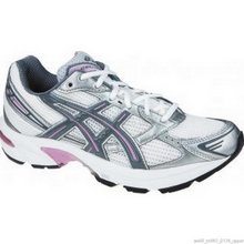 Asics GEL-1130 Ladies Running Shoe White/Pink Lavender/Charcoal