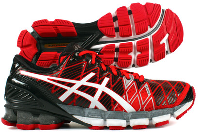 Asics Gel Kinsei 5 Mens Running Shoes Red/White/ Black