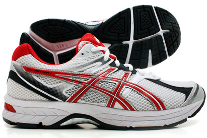 Gel Oberon 7 Running Shoe White/Red/Black