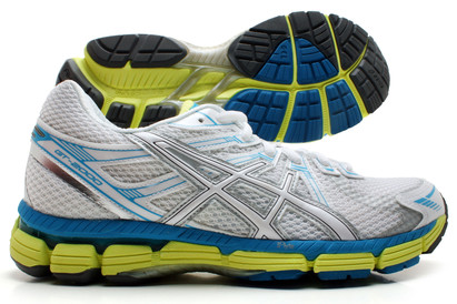 GT-2000 Ladies Running Shoes White/Snow/Blue