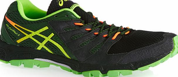 Asics Mens Asics Gel-fujiattack 4 Shoes - Onyx/flash