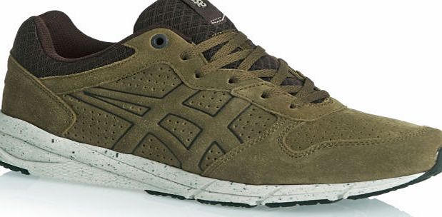Asics Mens Asics Shaw Runner Shoes - Olive/olive