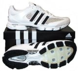 New Adidas Adistar Team Climacool Running Trainers - White - SIZE UK 8