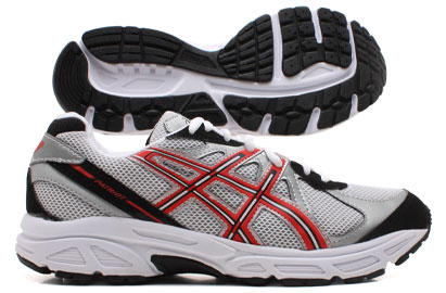 Asics Patriot 5 Running Shoes White/Red/Silver