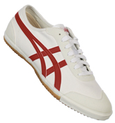 Retro Rocket CV White and Red Trainers
