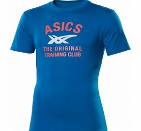 ASICS Stripes Short Sleeve Mens T-Shirt