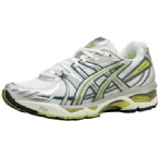 Asics Womens Gel Kayano 13 Running Shoe White/Lightening/Lemonade