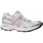 Asics Womens Interceptor Running Shoe White/Pink/Silver