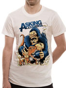 Asking Alexandria (Ape Vs T-Rex) T-shirt