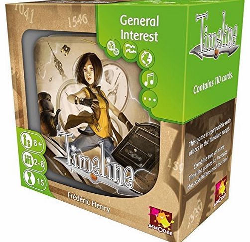 Asmodee Timeline General Interest Card Game