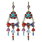 ASOS 4 Flower Chandelier Earrings