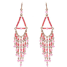 ASOS Beaded Tear Drop Earrings