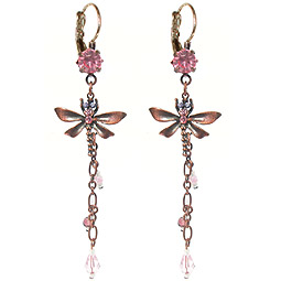 Dragonfly Drop Earrings