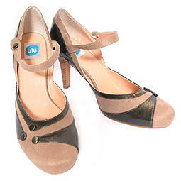 ASOS Faux Suede Metallic Trim Shoes