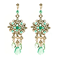 ASOS Flower And Bead Drop Earrings