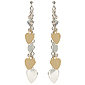 ASOS Heart Drop Earrings