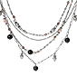 ASOS Multi Row Beaded Necklace