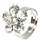 ASOS Stone Flower Ring