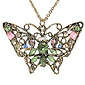 ASOS Vintage Butterfly Pendant