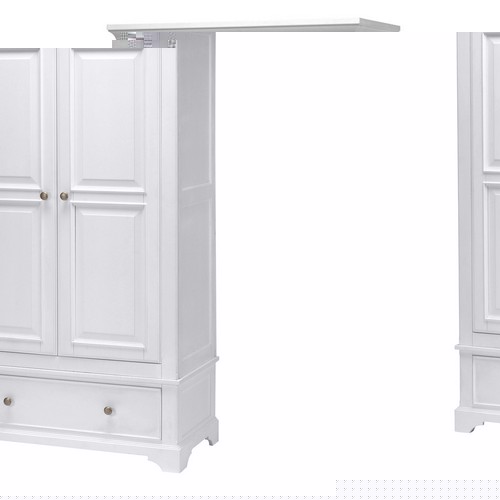 Aspen 1-Drawer Wardrobe 910.005