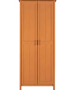 2 Door Wardrobe - Pine
