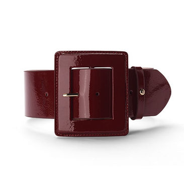 Barbarella Patent Leather Belt