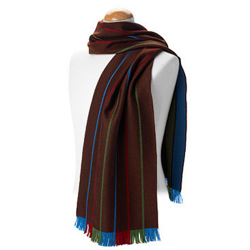 College Stripes Lambswool Scarf