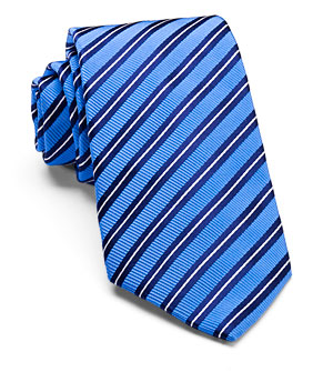 Regimental Stripe Silk Tie