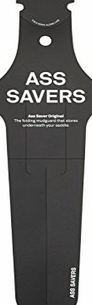 ASS SAVERS  Original Foldable Mud Guard - Black, 34 cm