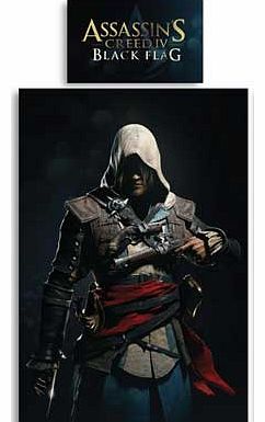Generic Assassins Creed Black Flag Single Duvet Cover 