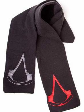 Assassins Creed Black Flag Logo Knitted Scarf