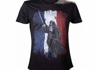 Assassins Creed Unity Tricolore T-Shirt Large