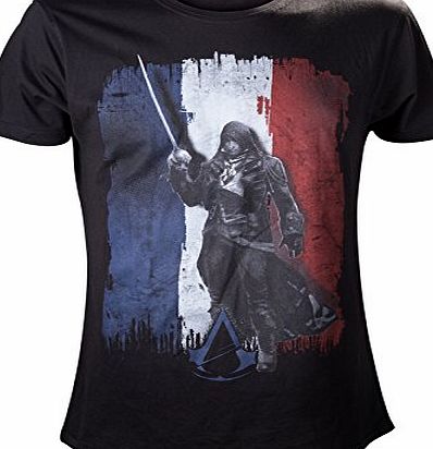 Assassins Creed Unity Tricolore T-Shirt Medium