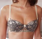Olivine padded balcony bra