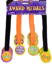 Assorted Halloween Award Ribbons PK12