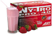 AST Sports Science AST Ny-Tro Pro-40 - 20 Sachets - Strawberry