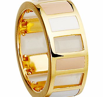 Astley Clarke Colour Blush Gem Slice 18ct Gold