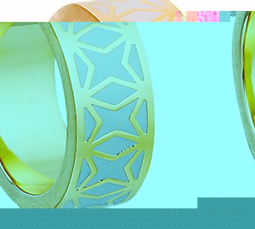 Colour Moonlight Mosaic 18ct Gold