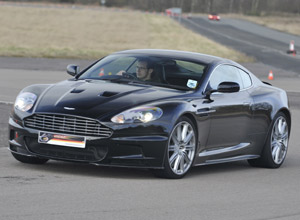 Aston Martin DBS hot lap ride