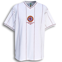 Villa 1982 European Cup Final Shirt - White.
