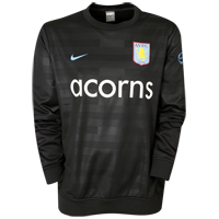 8107 09-10 Aston Villa Lightweight Top (black)