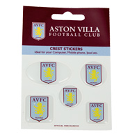 Villa Acrylic Crest Stickers.