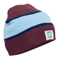 Villa Broad Stripe Hat - Claret/Sky/Navy.