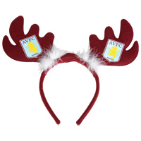 aston Villa Christmas Antlers with Flashing