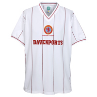Villa Davenports 1982 Away Shirt - White.