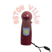 Aston Villa Mini LED Fan.