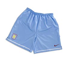 Aston Villa Nike 07-08 Aston Villa away shorts