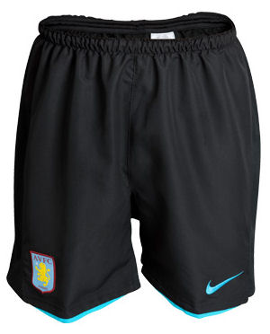 Aston Villa Nike 08-09 Aston Villa away shorts